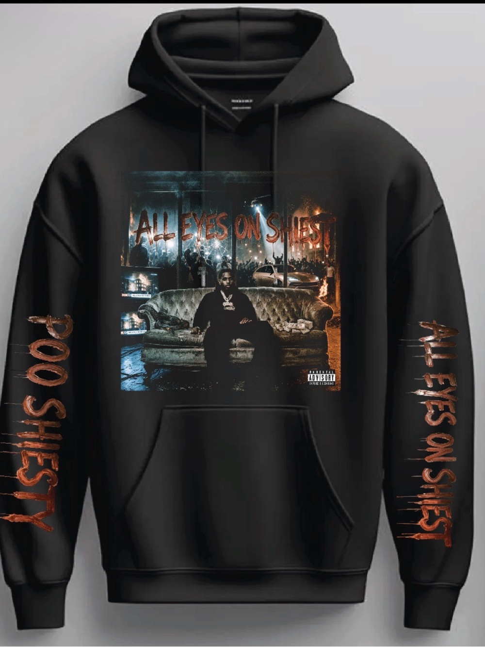 Poo Shiesty All Eyes on Sheisty Merch Hoodie Available New S-5XL 2026